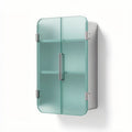 Acrylic wall-mounted display cabinet for collectibles - 40 x 30 x 10cm
